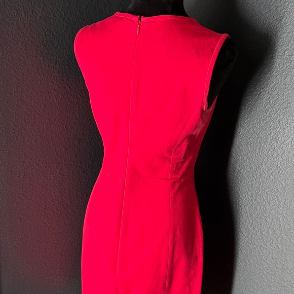 Banana Republic Elegant Red Sleeveless Dress - Picture 4 of 6